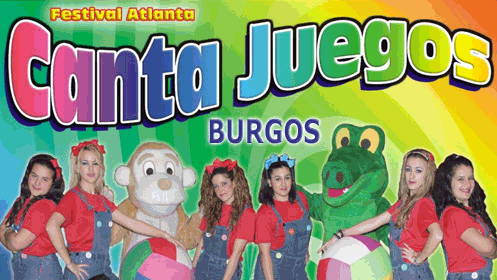 El gran espectáculo Canta Juegos en Burgos