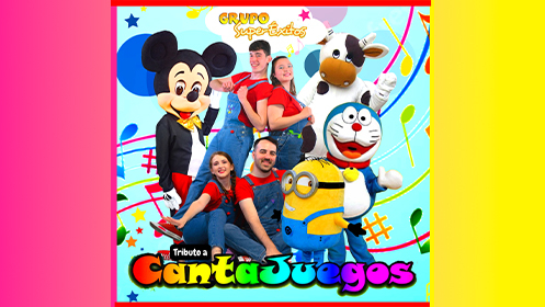 Entrada para Tributo a Cantajuegos ¡Para toda la familia!
