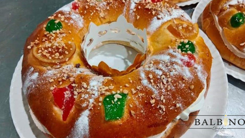 Roscón de Reyes artesano