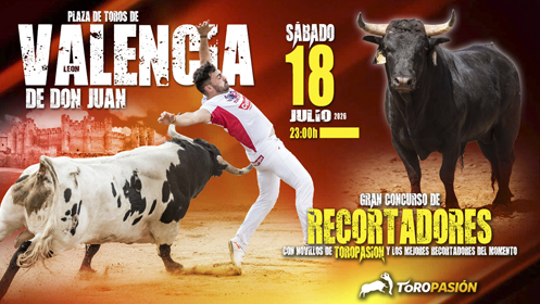 Gran Concurso de Recortadores en Valencia de Don Juan